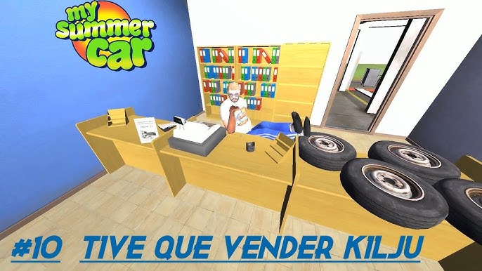 FUI COM SATSUMA BUSCAR AS GARRAFAS NO LIXÃO MY SUMMER CAR BRASIL