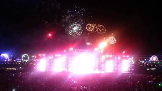 EDC 2014 Knife Party fireworks
