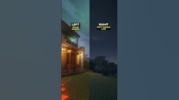 🏠 Minecraft Shaders: Solas or Soft Voxels? #shorts