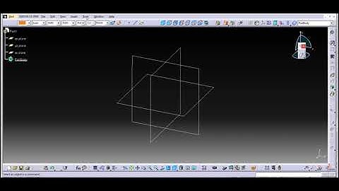 How to resize the reference plane in CATIA?