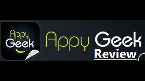 Windows 8 App Review - Appy Geek