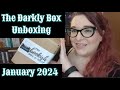 The darkly box january 2024 reading after dark  the darkly bookish box unboxing