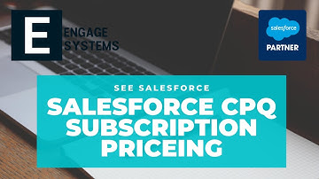 Salesforce CPQ Subscription Pricing