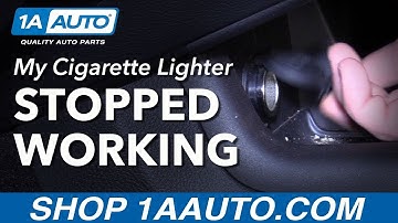 My Cigarette Lighter Power Outlet Stopped Working in My Car