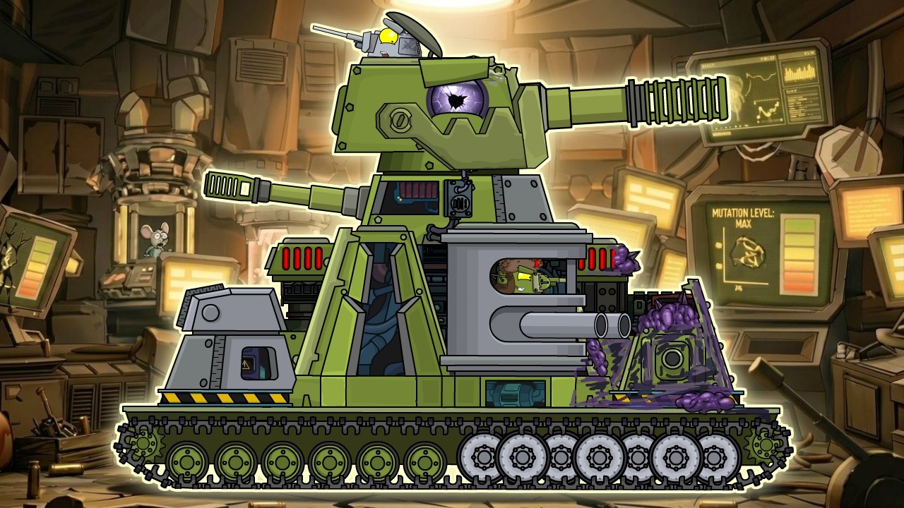 СЛЕПОЙ КВ-44 - МЫ должны ему помочь! - Мультики про танки