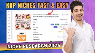 Information Amazon KDP Niche Research Tutorial for Beginners 2026 Update