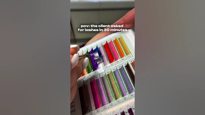 Ready to Try Color Lash Extensions? 🌈✨ Only at Ciula Lash!