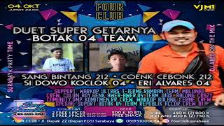 Dj Abee Party sang bintang 212 ft eri alvares 04 live in four club surabaya