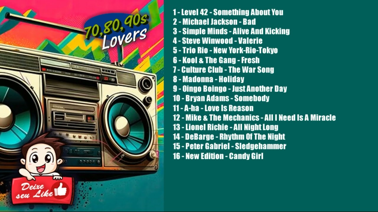 🎧OS HITS DO VERÃO ANOS 80 🎧 OS FLASHBACKS MAIS QUENTES 🎧 Michael Jackson, Bryan Adams, A-ha, Madonna