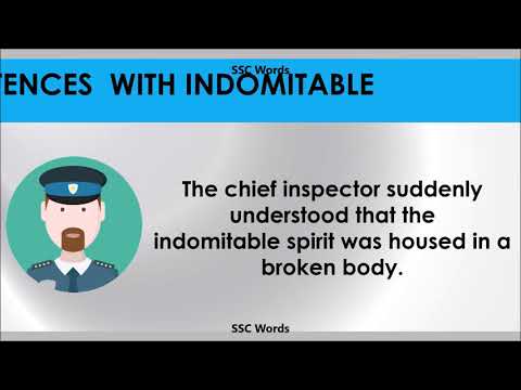 indomitable---improve-english---meaning-and-5-sentences---gre-/-cat-/-gmat-word---ssc-words