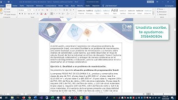 Programación lineal tarea 2