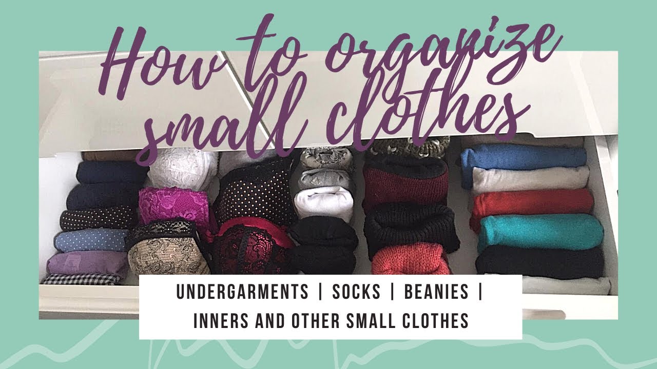 4 different & useful ways to store undergarments, socks, beanies ...