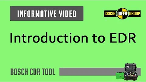 Introduction to Event Data Recorders (EDR)
