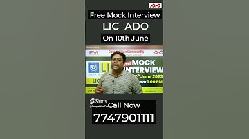 Free Mock Interview | LIC ADO | Start On 10th June | Nikhil Sir | CoCo SSC