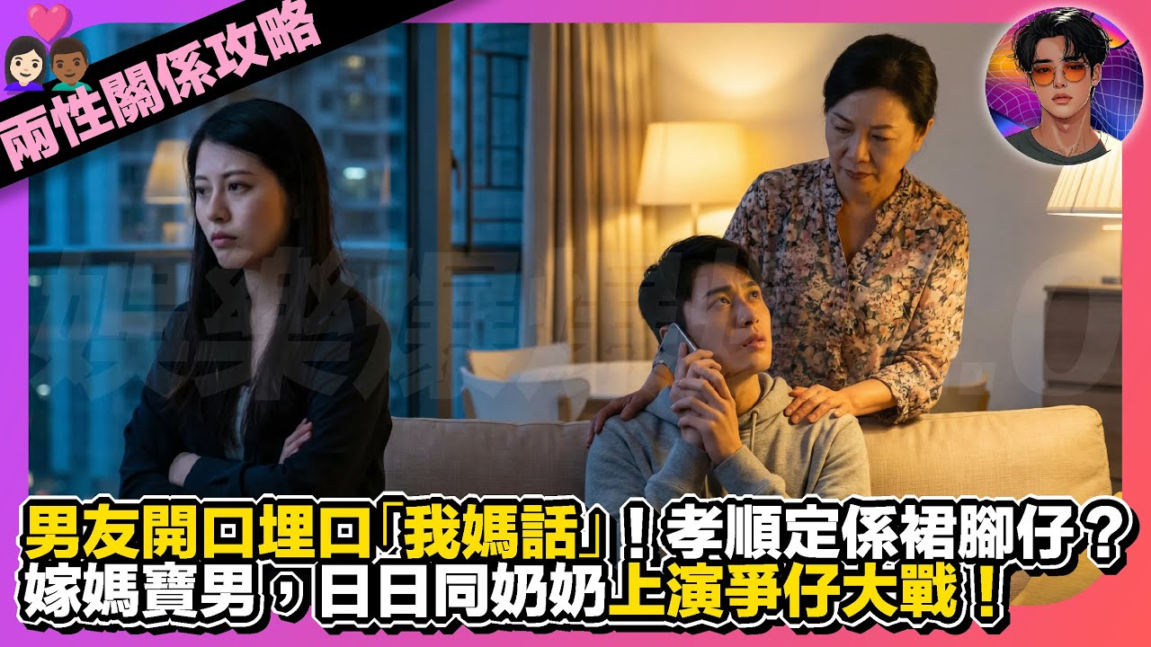 【兩性關係攻略】男友開口埋口「我媽話」｜孝順定係裙腳仔？｜嫁媽寶男，日日同奶奶上演爭仔大戰｜娛樂爆爆爆2.0