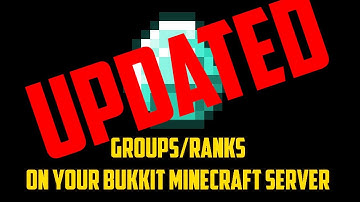 How to get groups/ranks on your Bukkit Minecraft server! - UPDATED