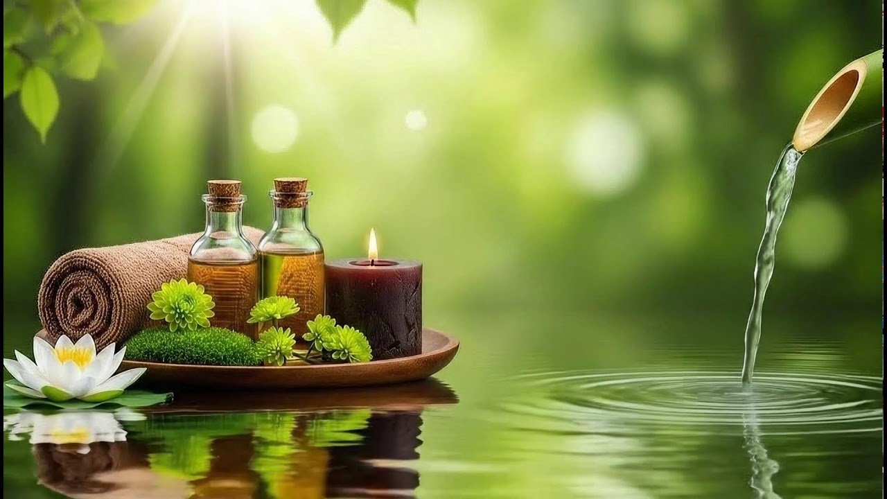 Water Calm Instruments Calming Piano & Gentle Water Sounds 🍃 Peaceful Music for Better Sleep ...