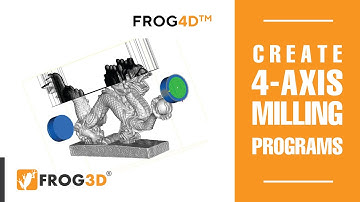FROG4D™ Unlock true 4-Axis Index Milling