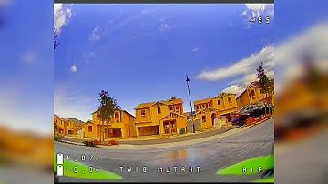 Skyzone Sky04X dvr test * Vivid mode