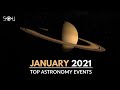 Top Astronomical Events In January 2021 |Triple Conjunction | Quadrantid Meteor Shower