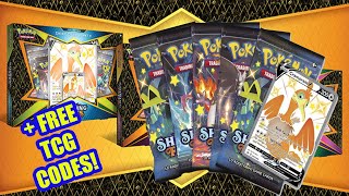 Shiny Cramorant V - Shining Fates Collection FREE TCG CODES