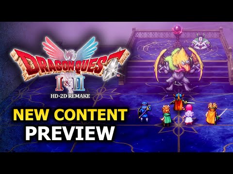 Dragon Quest 1 & 2 HD Remake (видео)