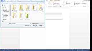 Tutorial: Insertar imagenes en una tabla de Word