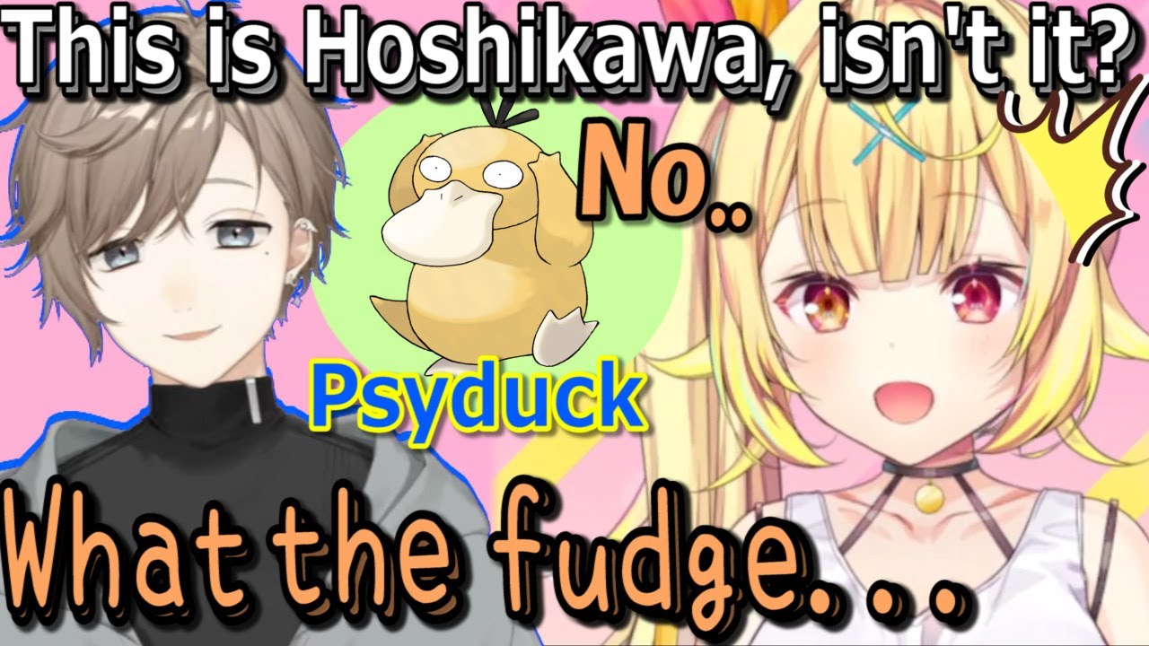 ［Eng Sub］Hoshikawa got angry when Kanae told her she looked like Psyduck ［Kanaeboshi/Pokemon/VTuber］
