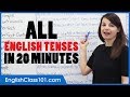 All english tenses in 20 minutes  basic english grammar