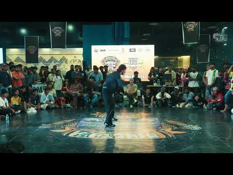 Bboy CrazyBright vs Bboy Nitish | 1vs1 Breaking Semifinal’s | Ninetys Jam I SkyBoy TV