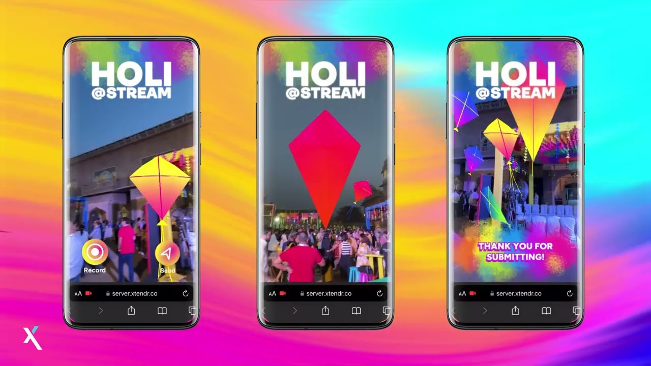 Celebrating Holi in AR (WPP Stream 2023)