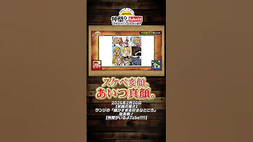 アホ王国 超一流の海のほほほほほコック 公式切り抜き Short Onepiece サンジ 変顔 チョッパー 小鼻 