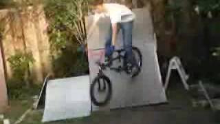 bmx backyard sesh