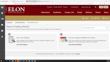 Student Planning Part 1