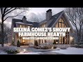 Selena Gomez’s Snowy Farmhouse Hearth Heartfelt Winter Stories