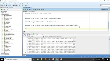 Oracle Tutorial Date Function - An Introduction