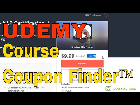 Udemy Coupon Finder™ – CourseCheap Automatically Finds The Best Udemy Coupons!