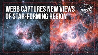 Webb Captures New Views Of Star-Forming Region