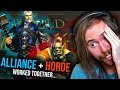 World of Warcraft has been &quot;Cross-Faction&quot; all along.. | Asmongold Reacts to Platinum WoW