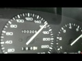 Mazda 323F 1.6 acceleration 0-180 km/h