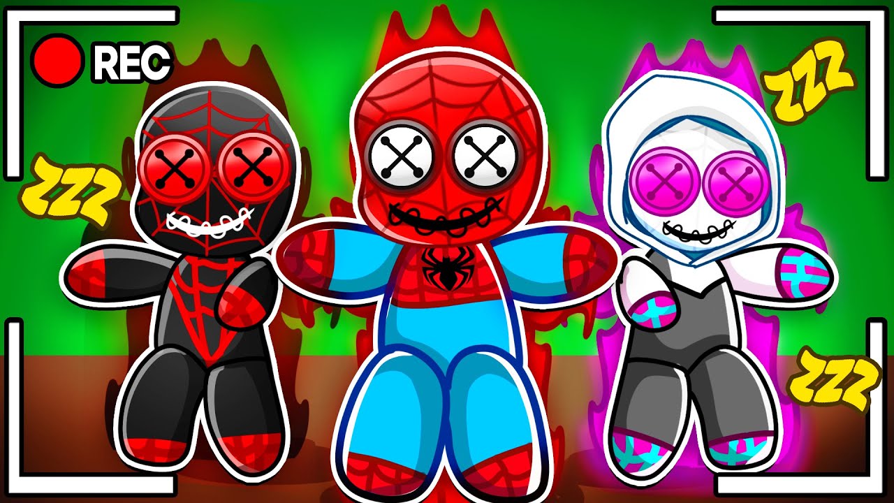 Our POSSESSED SPIDEY PLUSHIES Are SLEEPWALKING at 3 AM……