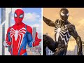 Spiderman saves civilians vs symbiote spiderman saves civilians