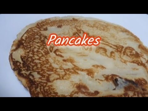 Pancakes flat round cake