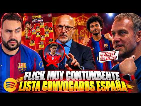 💥FLICK: "HONESTLY, I'M NOT HAPPY..." HE TALKS ABOUT EVERYTHING! - SPAIN'S SQUAD LIST WITH SURPRISES!