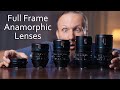 New Sirui Full Frame 1.6x Anamorphic Lenses 35mm &amp; 100mm + 1.25x Anamorphic Adapter