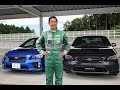 ドリキン土屋圭市がスバル新型WRX STIをサーキットで試す！　drift king tsuchiya keiichi new subaru wrx sti circuit test
