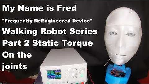 Walking Robots Part 2, Torque on the joints