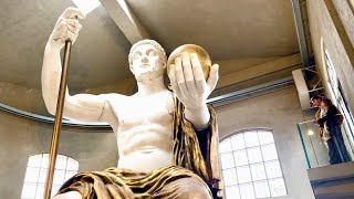 Reconstructed Colossal Constantine statue!