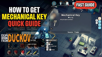 Snelle handleiding voor het verkrijgen van de mechanische sleutel Escape From Duckov
