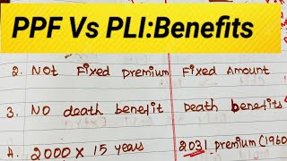Post office ppf vs PLI Which one is best. #save #moneysavingtips #goldsavingtips @happylifesai
